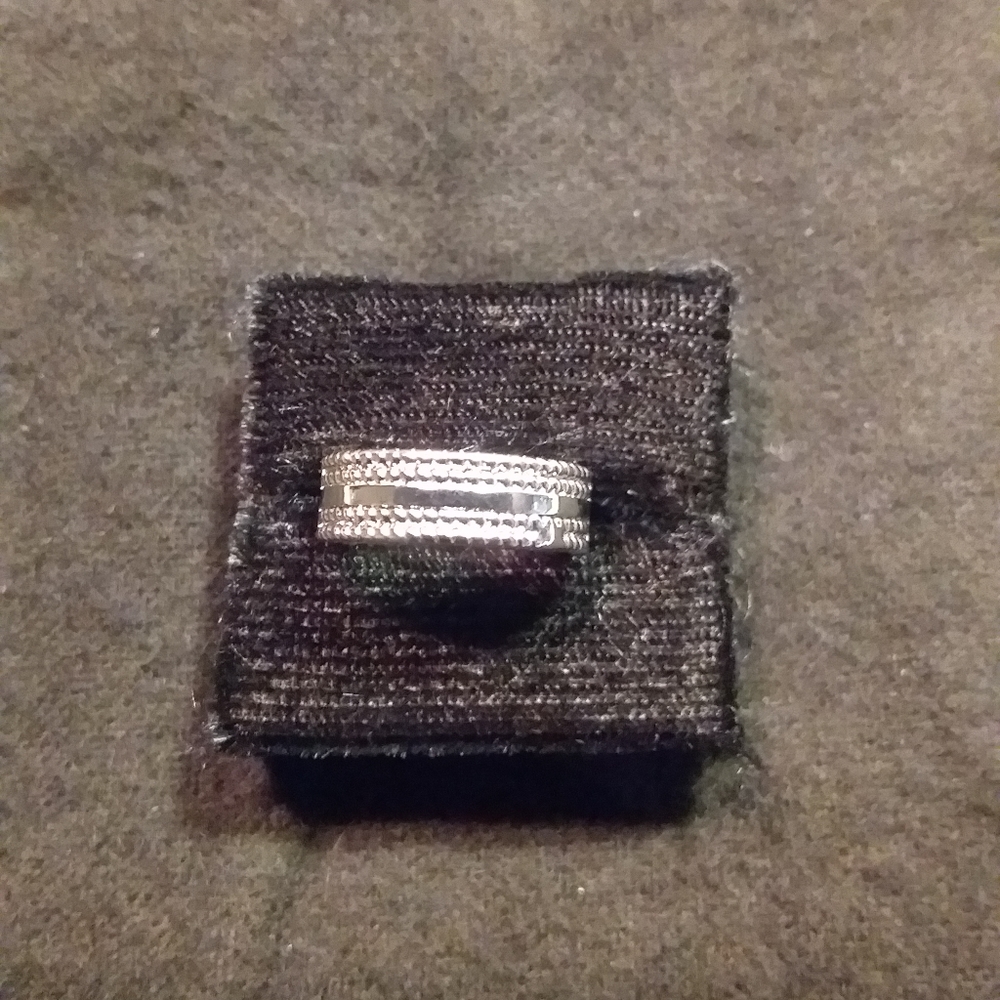 Silver Band Toe Ring